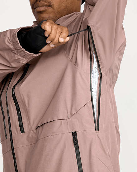 Куртка мужская Volcom Tds Inf Gtx Mauve - Фото 3 большая