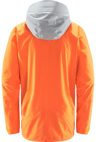 Куртка мужская Haglofs Vassi GTX Pro Flame Orange/Concrete - Фото 2 большая