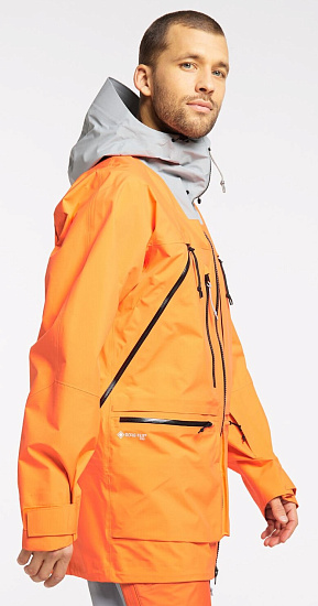 Куртка мужская Haglofs Vassi GTX Pro Flame Orange/Concrete - Фото 5 большая