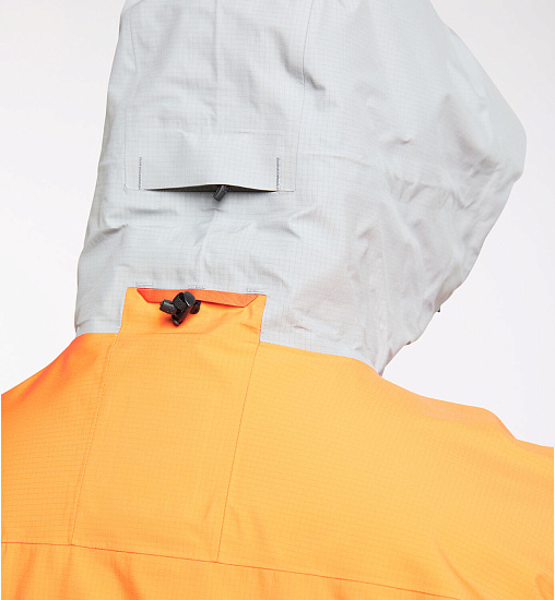 Куртка мужская Haglofs Vassi GTX Pro Flame Orange/Concrete - Фото 7 большая