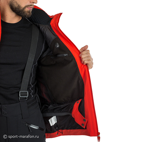 Куртка мужская Rossignol Heroes Str Blaze Red - Фото 4 большая