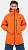 Куртка мужская The North Face Freethinker Papaya Orange - Фото 3 малая