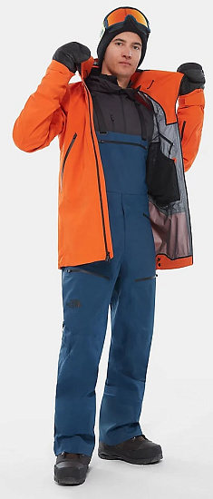 Куртка мужская The North Face Freethinker Papaya Orange - Фото 6 большая
