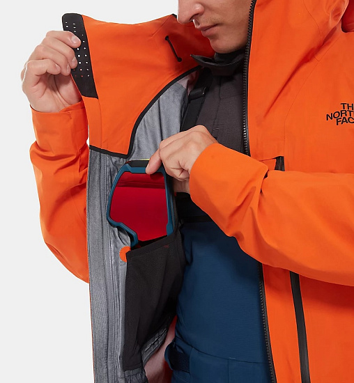Куртка мужская The North Face Freethinker Papaya Orange - Фото 15 большая