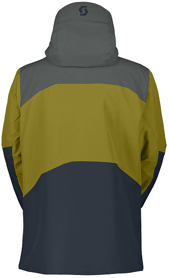 Куртка мужская Scott Ultimate Dryo Ripstop Shadow Grey/Meadow Green - Фото 2 большая
