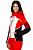 Куртка женская Descente Evangeline Super White/Electric Red - Фото 5 малая