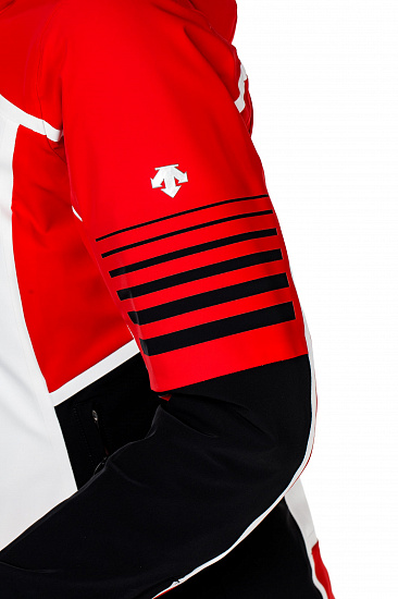 Куртка женская Descente Evangeline Super White/Electric Red - Фото 8 большая
