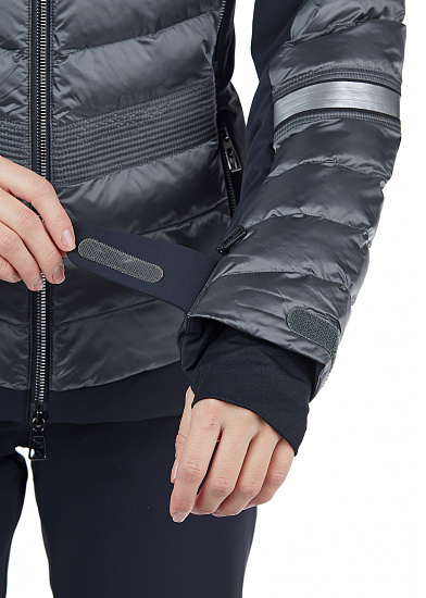 Куртка женская Toni Sailer Madita Splendid Fur Iron Grey - Фото 11 большая