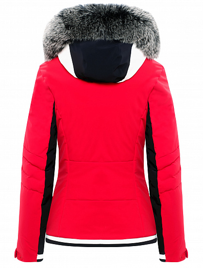 Куртка женская Toni Sailer Henni Fur Pink Red - Фото 2 большая