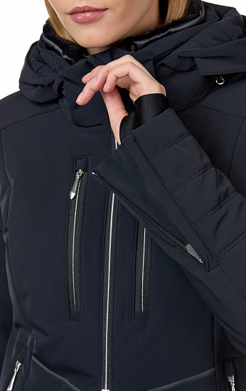 Куртка женская Descente Cicily Black - Фото 7 большая