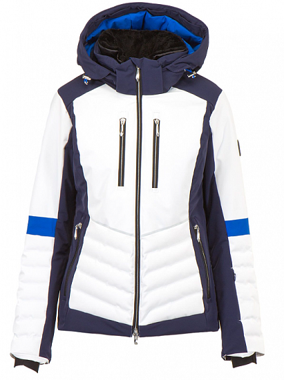 Куртка женская Descente Cicily Dark Night/Super White - Фото 1 большая