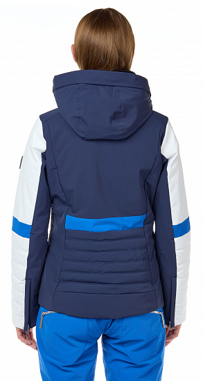 Куртка женская Descente Cicily Dark Night/Super White - Фото 6 большая