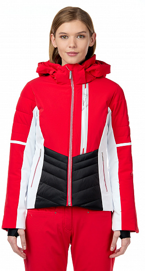 Куртка женская Descente Melina Electric Red - Фото 3 большая