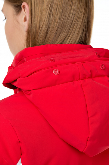 Куртка женская Descente Melina Electric Red - Фото 6 большая