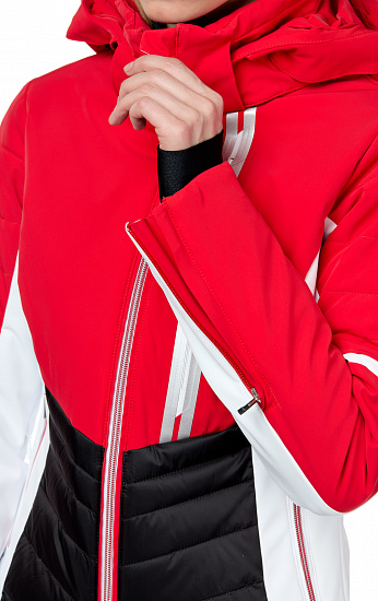 Куртка женская Descente Melina Electric Red - Фото 7 большая