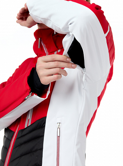 Куртка женская Descente Melina Electric Red - Фото 8 большая