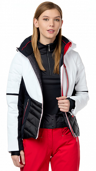 Куртка женская Descente Melina Super White - Фото 2 большая