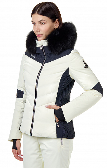 Куртка женская Phenix Diamond Down Fur OW - Фото 3 большая