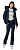 Куртка женская Phenix Diamond Down Fur BK2 - Фото 2 малая