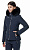 Куртка женская Phenix Diamond Down Fur BK2 - Фото 3 малая