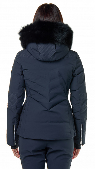 Куртка женская Phenix Diamond Down Fur BK2 - Фото 4 большая