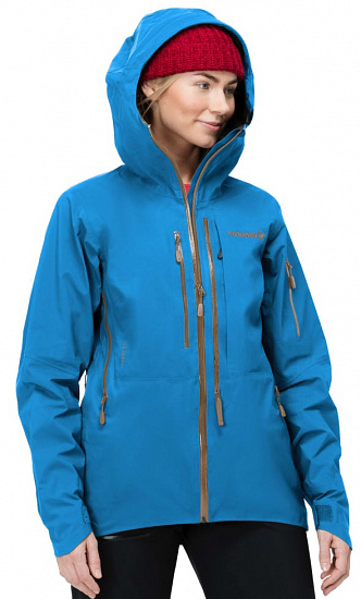 Куртка женская Norrona Lofoten Gore-Tex Pro Campanula - Фото 2 большая