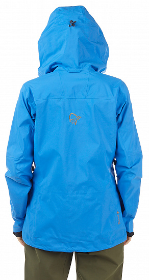 Куртка женская Norrona Lofoten Gore-Tex Pro Campanula - Фото 5 большая
