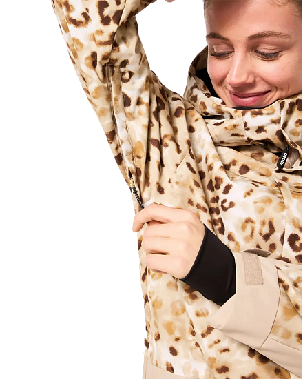 Куртка женская Oakley TNP TBT Insulated Cheeta Td Print - Фото 8 большая