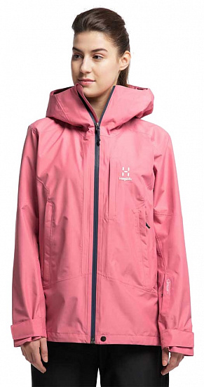 Куртка женская Haglofs Lumi Tulip Pink - Фото 3 большая