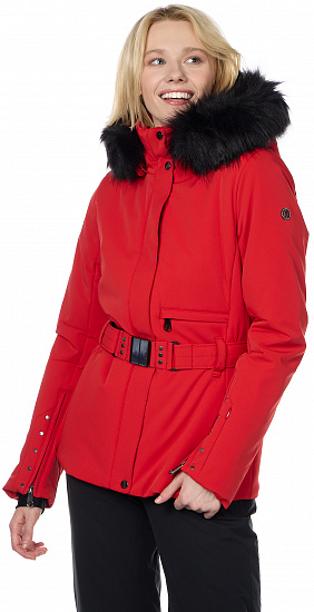 Куртка женская Poivre Blanc W22-0801-WO Scarlet Red 8 - Фото 3 большая