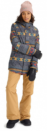 Куртка женская Burton W Gore-Tex Kaylo Tahoe Freya Weave - Фото 6 большая