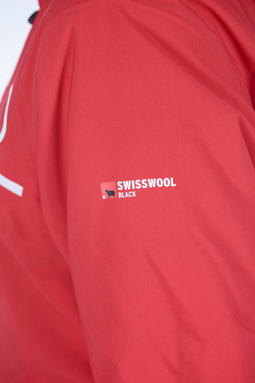 Куртка женская Ortovox 2L Swisswool Andermatt Hot Coral - Фото 6 большая