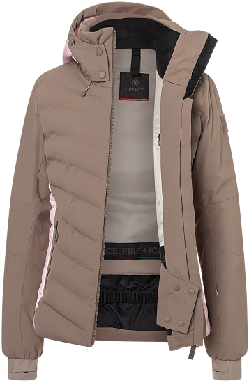 Куртка женская Bogner Fire+Ice Janka4 Walnut - Фото 3 большая