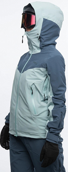 Куртка женская Bergans Oppdal Ins Misty Forest/Orion Blue - Фото 7 большая