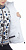 Куртка женская Poivre Blanc W20-0800-WO/A Multicolor White - Фото 15 малая