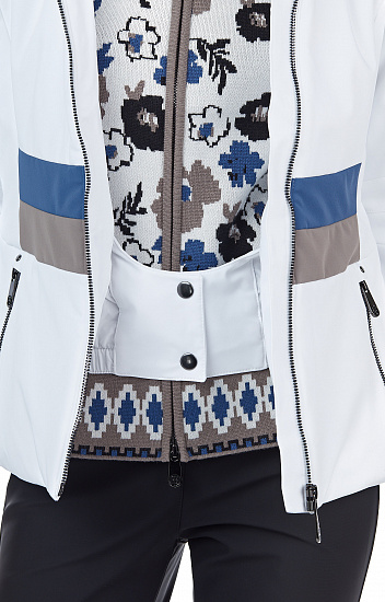 Куртка женская Poivre Blanc W20-0800-WO/A Multicolor White - Фото 14 большая