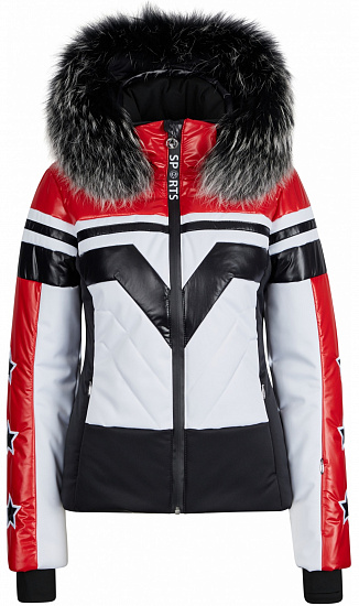 Куртка женская Sportalm Xux m.Kap+P Crimson - Фото 1 большая