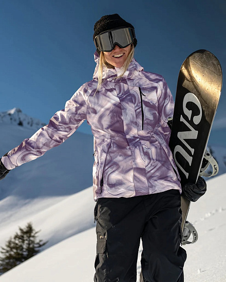 Куртка женская Volcom V.Co Aris Ins Gore Nirvana - Фото 8 большая