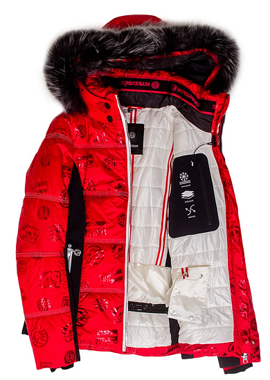 Куртка женская SportAlm Pfiati o.T. m K+P Racing Red - Фото 9 большая