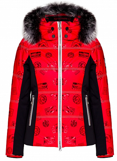 Куртка женская SportAlm Pfiati o.T. m K+P Racing Red - Фото 1 большая