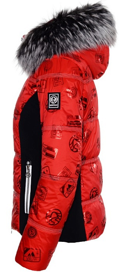 Куртка женская SportAlm Pfiati o.T. m K+P Racing Red - Фото 2 большая