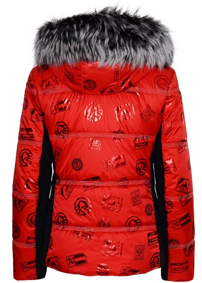 Куртка женская SportAlm Pfiati o.T. m K+P Racing Red - Фото 3 большая