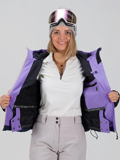 Куртка женская Rehall Nady-R Paisley Purple - Фото 12 большая