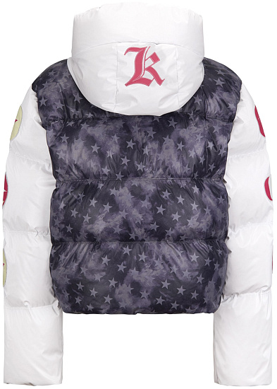 Куртка женская Kelly Donna Superstar Star Print Black - Фото 3 большая