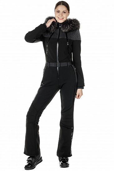 Комбинезон женский SportAlm Xum m.Kap+P Black - Фото 23 большая