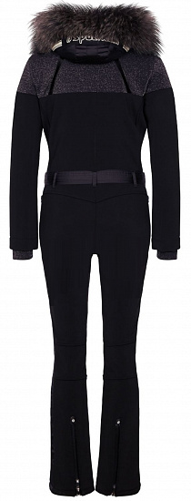 Комбинезон женский SportAlm Xum m.Kap+P Black - Фото 3 большая