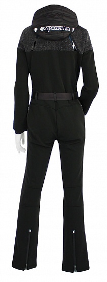 Комбинезон женский SportAlm Xum m.Kap+P Black - Фото 4 большая