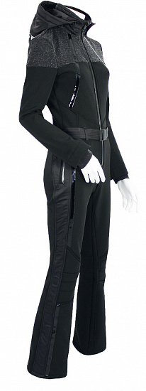 Комбинезон женский SportAlm Xum m.Kap+P Black - Фото 5 большая