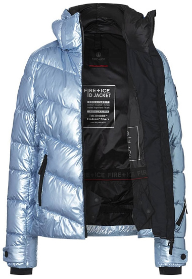 Куртка женская Bogner Fire+Ice Saelly2 Shiny Iced Lavender - Фото 3 большая
