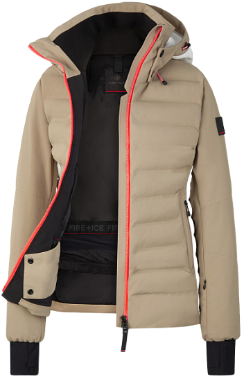 Куртка женская Bogner Fire+Ice Janka3 Beige - Фото 2 большая
